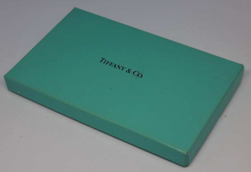 SALE 10% OFF: NEW in Box Tiffany & Co. Black Leather Address Book