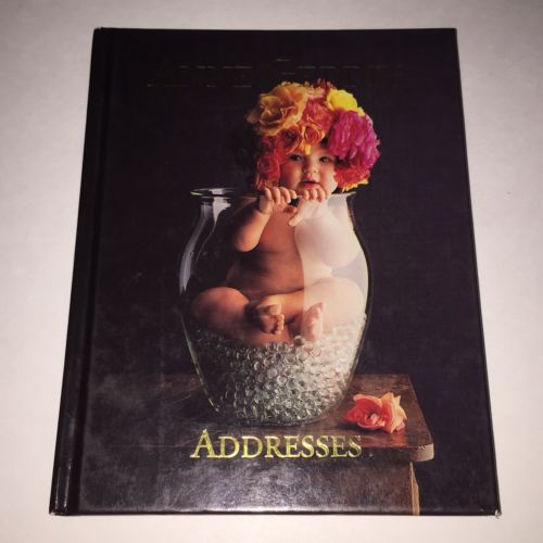 Anne Geddes Address Book Flowers Kids Cute Cuddly