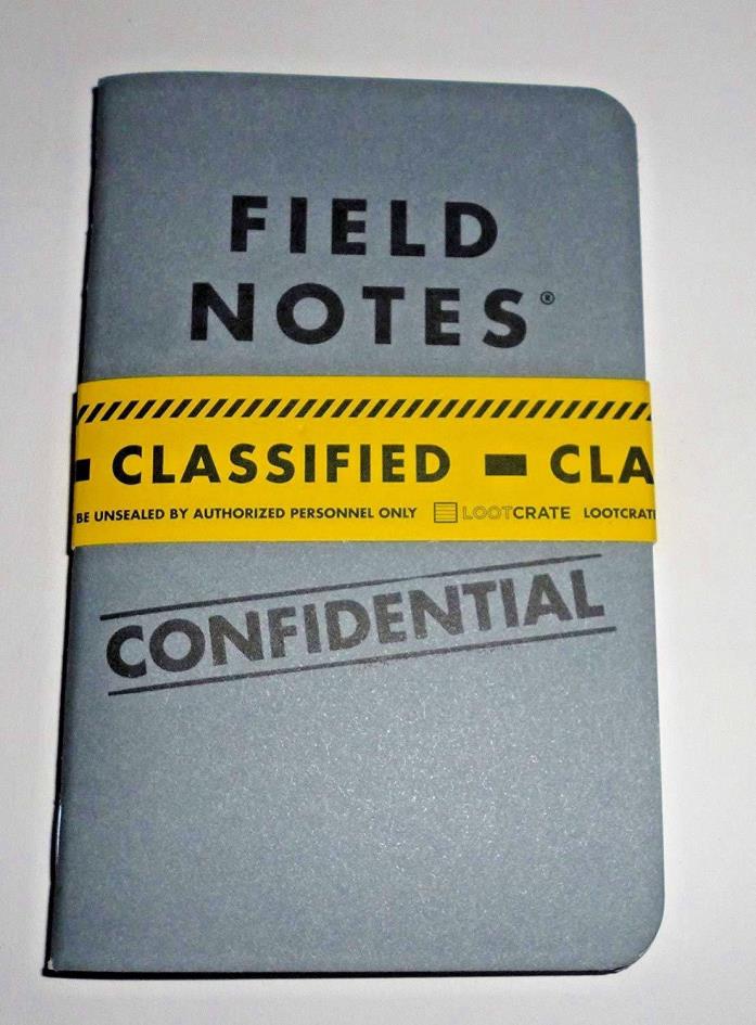 Loot Crate Exclusive Field Notes 2 Pack Notebook NEW