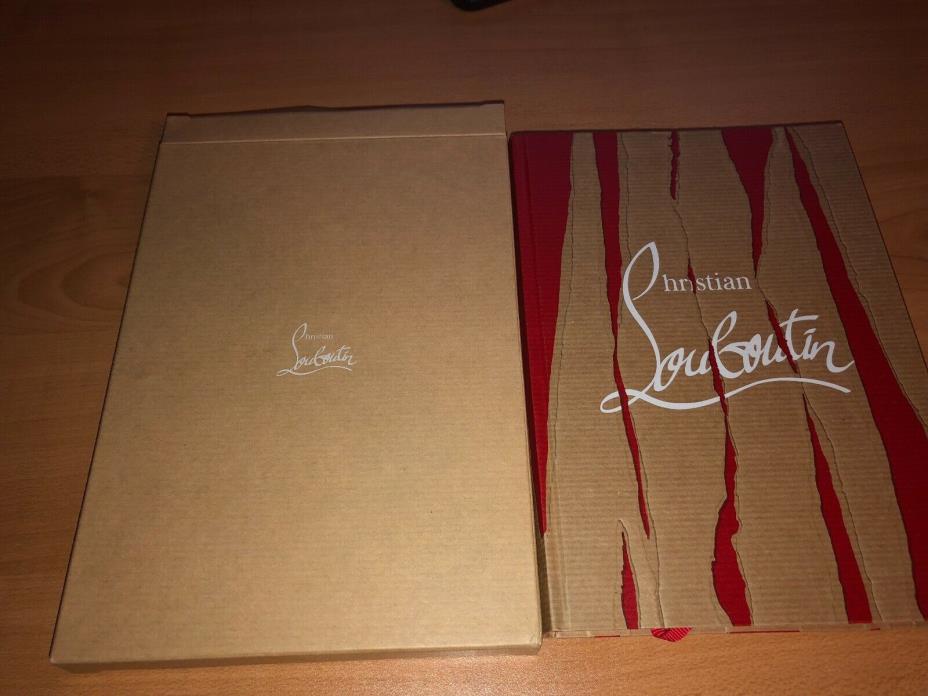 Christian Louboutin Red Bottoms Designer Journal Note Book Writing Pad In Box