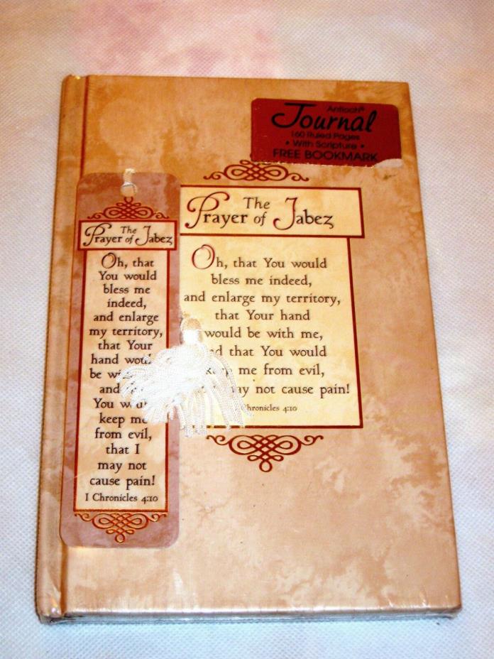 Antioch The Prayer of Jabez Hardcover Blank Journal W/Bookmark NEW Ruled Pages