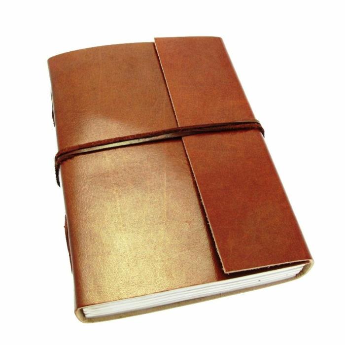 FAIR TRADE leather bound journal