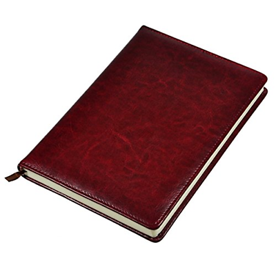 Littfun Leather Journal Diary, Notebook Burgundy