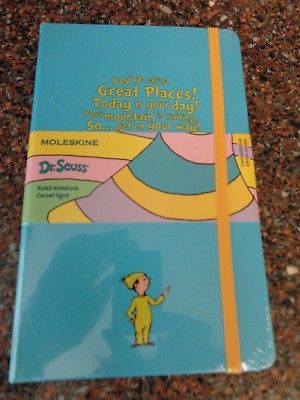 Dr. Seuss Moleskine Ruled Notebook Journal (Hardcover) Limited Ed 8058341715178