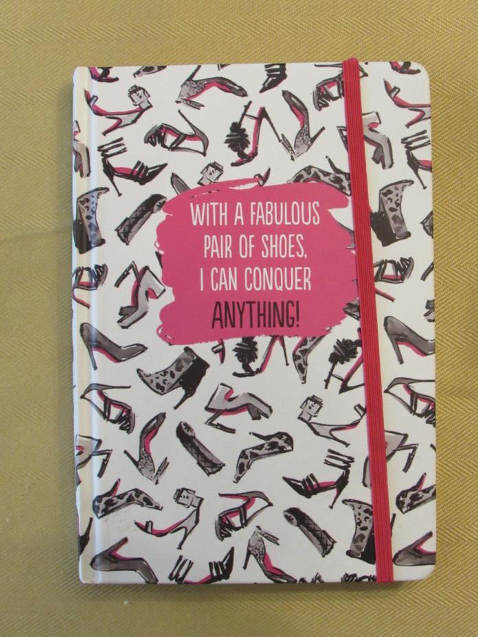 Bonnie Marcus & Co Shoes Hard Cover Journal Book Heels I Can Conquer Anything