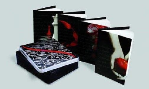 The Twilight Journals Four Keepsake Journals in Collectible Tin NEW