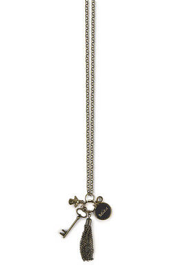 Monarch Leather Charm Tassel NK Believe