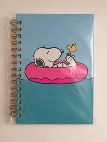 Graphique Peanuts Snoopy Woodstock Floating Blank Journal 160 Pages Wirebound