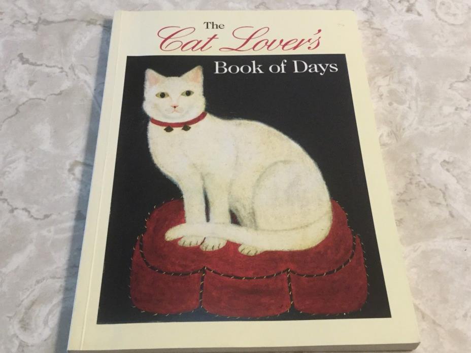 The Cat Lover's Book of Days 1997 Art From Museums, Quotes, Fun Facts, Journal