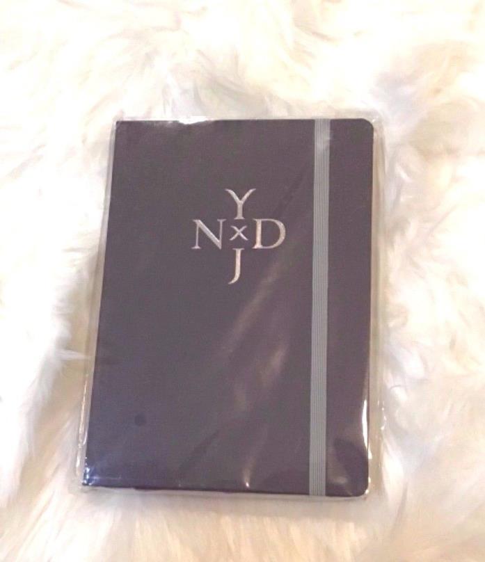 NYDJ Dotted Journal Notebook Diary w/ Elastic Page Marker RARE