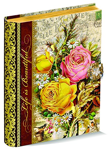 Journal-Jeweled-Foils-Rose Bouquet