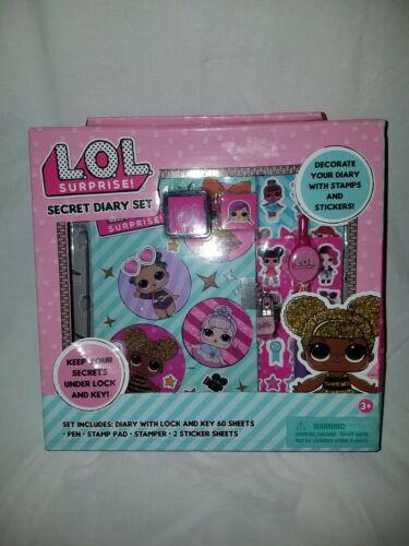 NEW LOL Surprise Secret Diary Set With Lock And Key