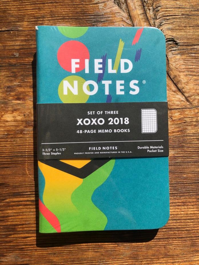 Field Notes 2018 Special Edition - XOXO - Graph Paper - Draplin