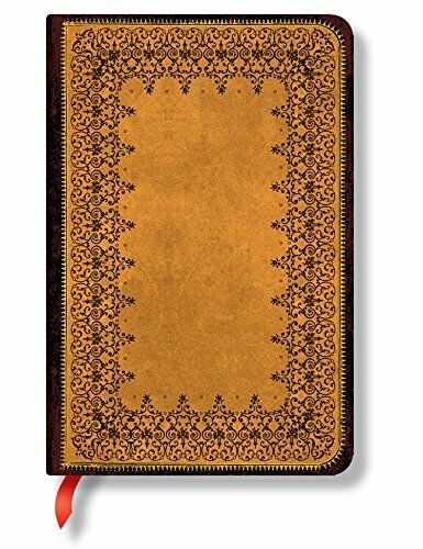 Paperblanks Embossed Mini, Old Leather, Lined - 6 PACK