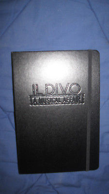 IL Divo tour VIP souvenir collectible Gift journal blank book pop opera music
