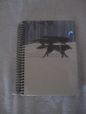 Yellowstone Wolf Wildlife Animal Journal blank notebook recycled paper new