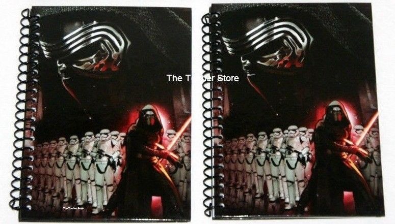 The Force Awakens 2 Star Wars Notebooks Spiral Bound Collectible 5