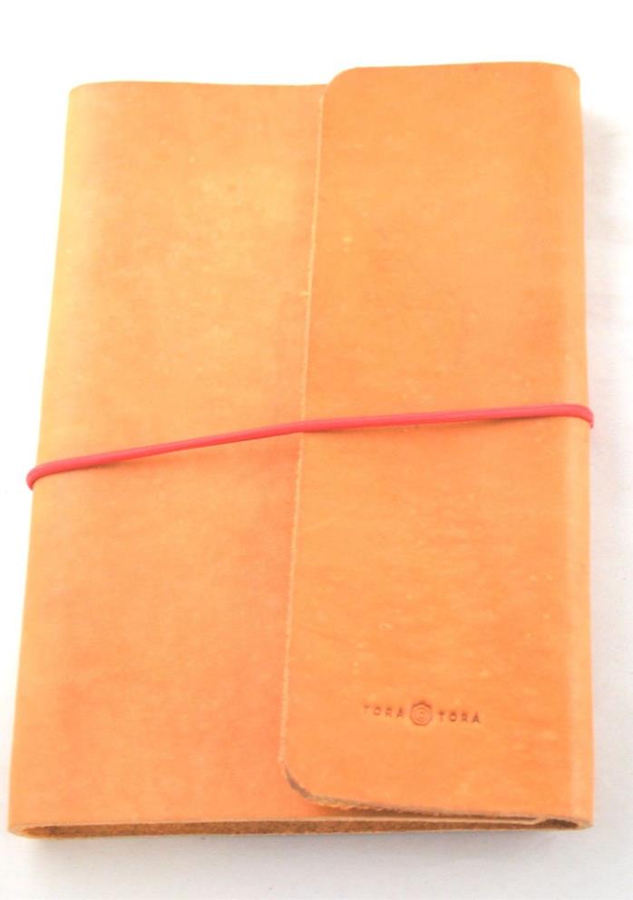 Handcrafted Full Grain Leather Refillable Notebook 80 Blank Pages 5.5'' x 8''