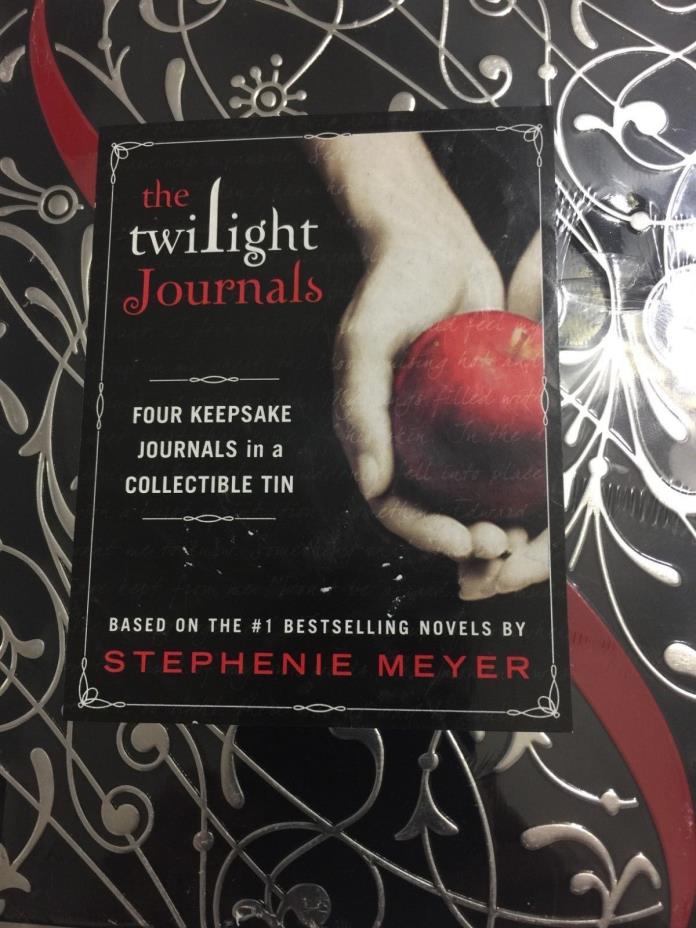 The Twilight Saga 4 Keepsake Twilight Journals in  Decorative Tin