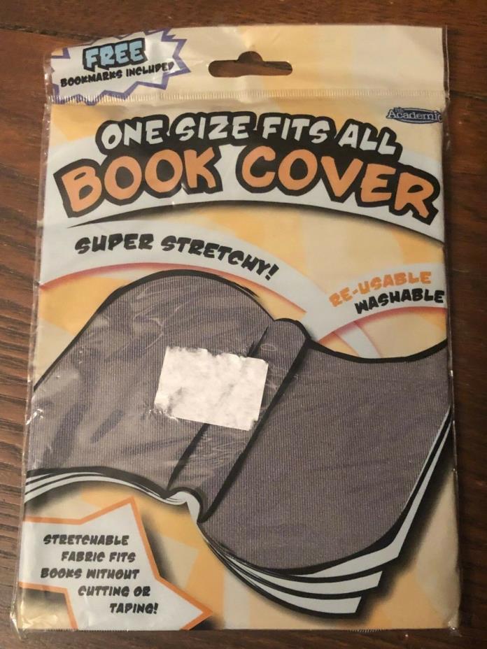 Stretchy It's Academic Book Cover Re-use & Washable 13