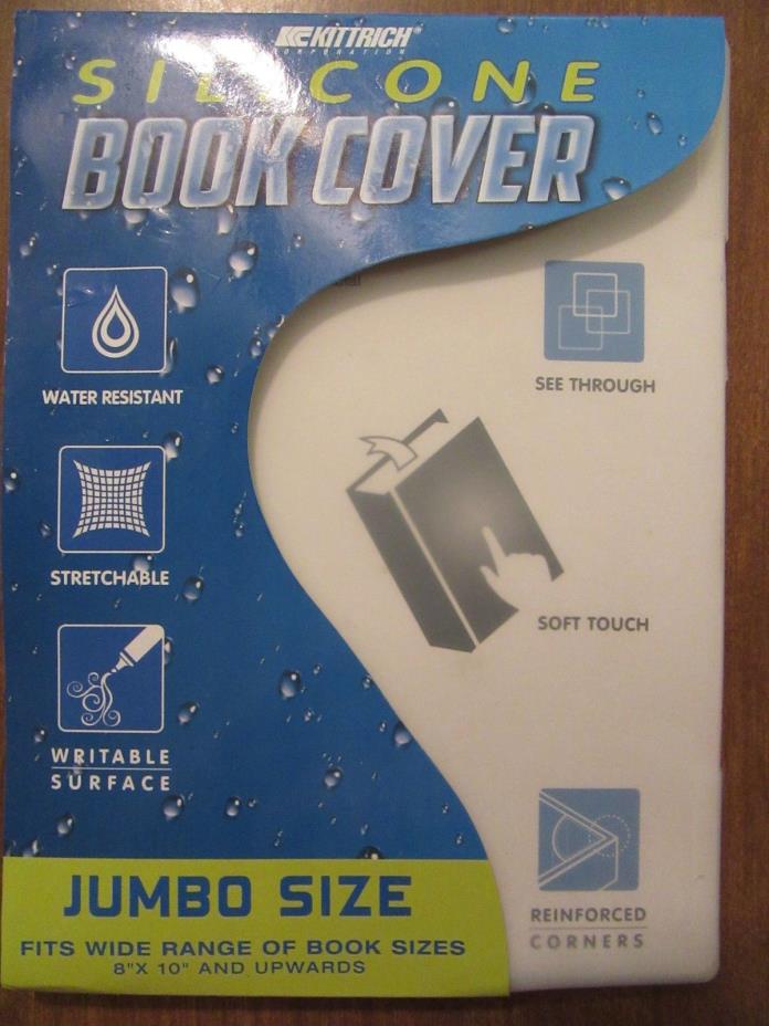 Kittrich Jumbo Size Silicone Book Cover - NEW