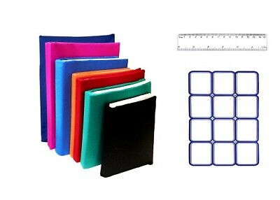 Stretchable Book Covers -7 Book Covers -1 Ruler -12 Stick On Labels