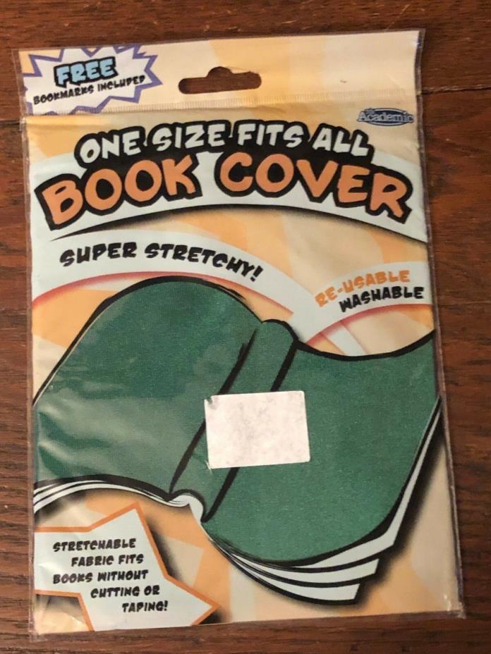 Stretchy It's Academic Book Cover Re-use & Washable 13