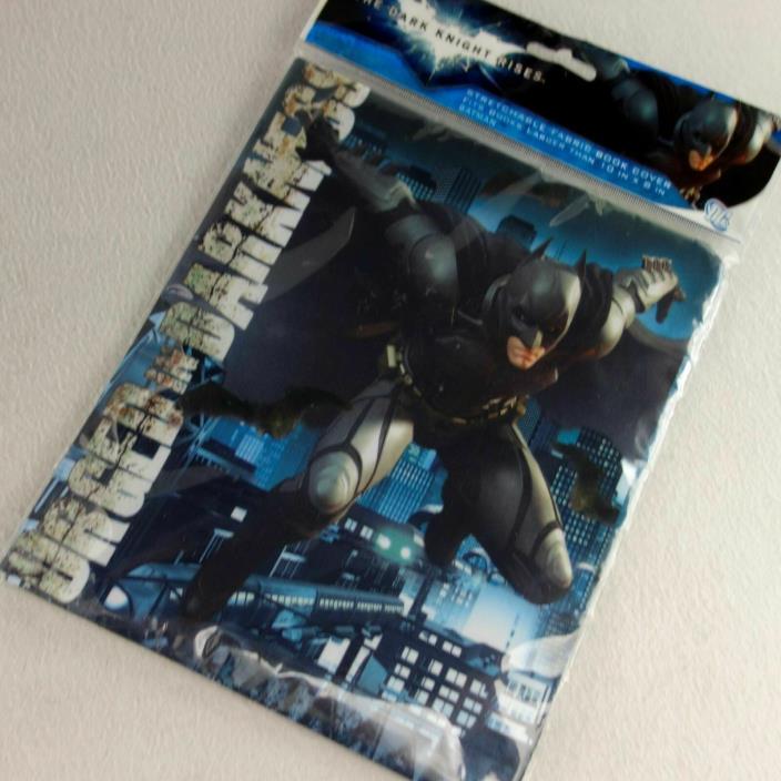 Batman Dark Knight Stretchable Fabric Book Cover Larger Than 10
