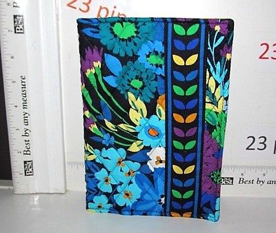 VERA BRADLEY MIDNIGHT BLUES PAPERBACK BOOK SIZE BOOK COVER EXCELLENT NWOT
