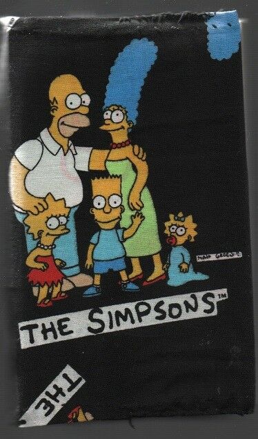 Simpsons Fabric Book Cover - Hand Made - 4