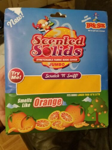 Original Book Sox scented orange New Cover Stretch Fabric text jumbo
