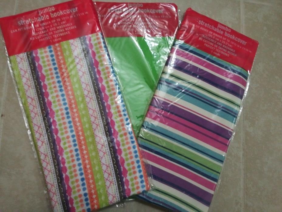 TARGET Jumbo Stretchable Bookcovers 3 Pack