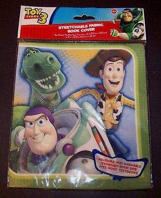 Toy Story 3 Book Cover Stretchable Fabric School Supplies