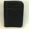 Faux Leather Black Bible Cover Zip Around Simple Cross Design Fake Leather