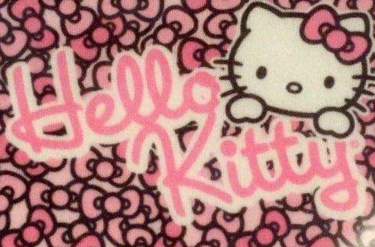 SANRIO HELLO KITTY Stretchable Book Cover Pink Bows