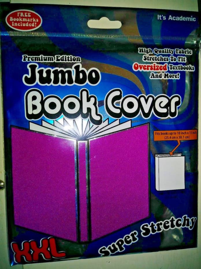Premium Edition Jumbo Book Cover XXL purple