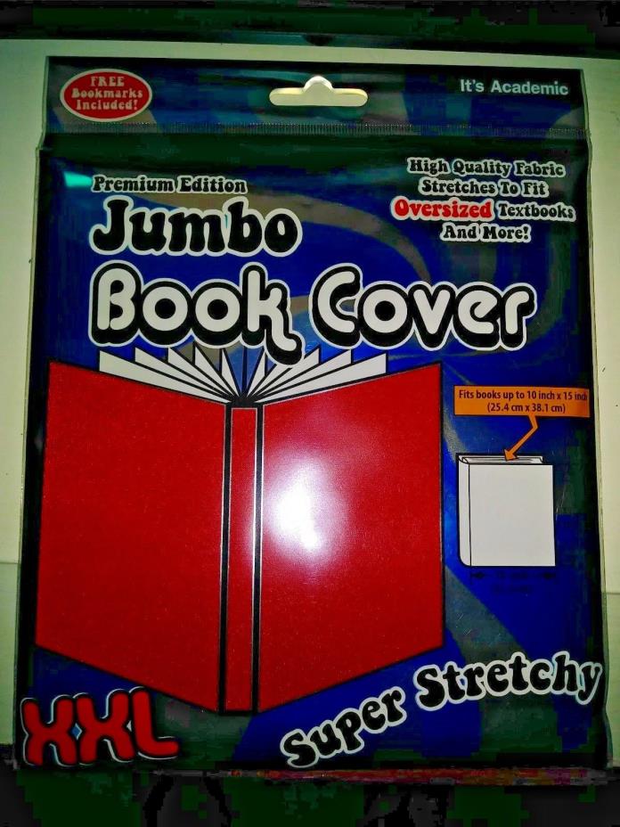 Premium Edition Jumbo Book Cover XXL zebra red