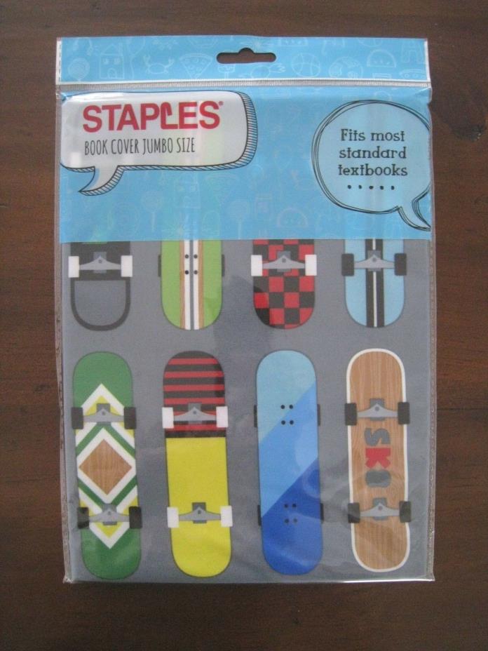 NEW STAPLES Stretchable Book Cover JUMBO Size ~ LAST ONEs~ SOLD OUT!