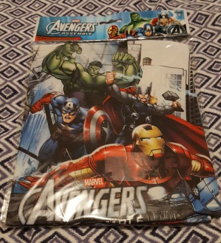 Stretchable Fabric Book Cover AVENGERS ASSEMBLE 2013 Marvel Fits 10x8