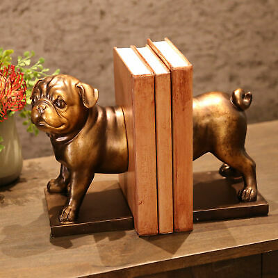 Darby Home Co Pug Dog Bookends Set of 2