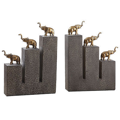 Uttermost Elephant Bookends Set of 2