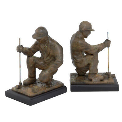 Modern Day Accents Golfer Book Ends Set of 2