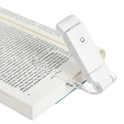DEWENWILS USB Rechargeable Book Reading Light, Warm White, Brightness Adjusta...