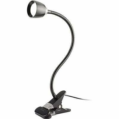 LED Clip Lamp, Dimmable Reading Lights For Bed, Eye-Caring Desk, 2 Brightness