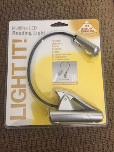 LIGHT IT! by Fulcrum 20010-301 LED Wireless Multi Flex Clip On Task Light