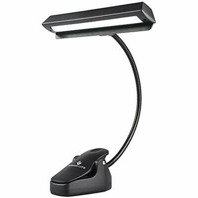 GLORIOUS-LITE 14 LED Music Stand Lights/Piano Light/Clip On Light, 2 Levels Of
