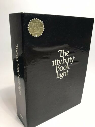 Zeico Itty Bitty Book Light Book Light Lamp AC / Battery Pack Original Box
