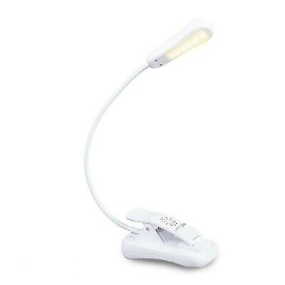 LuminoLite BK-07 3000K Warm LED, Easy for Eyes, Clip, Car & Travel, Rechargea...
