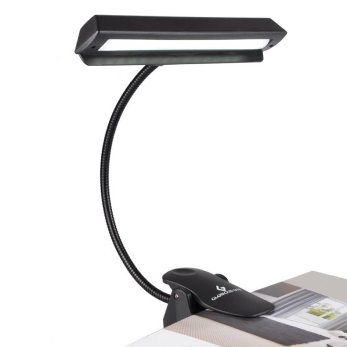 GLORIOUS-LITE 14 LED Music Stand Lights/Clip on Light/Piano Light, 3 Levels Brig