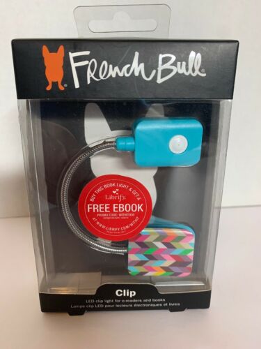 French Bull LED Clip Light for E-Readers and Books Nighttime Reading Bedtime